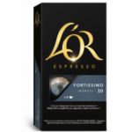 Café Cápsulas L'Or Fortissimo Compatível com Nespresso 10 Unidades
