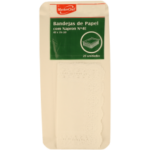 Bandeja de Cartão para Bolos com Naperon 4 e 25 Un