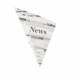 Bolsa de Papel Triangular Newsletter 300 Un
