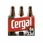 Cerveja com Alcool Cergal (Em Pack 6) TP 33 Cl