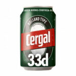 Cerveja com Alcool Cergal Lata 24x33 Cl