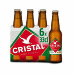 Cerveja com Alcool Cristal TP (Pack 6) 33 Cl