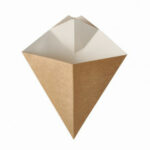 Cone em Cartão para Fritos Medio 50 Un