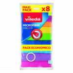 Pano Microfibras Vileda Colours 8 Un
