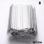 Palhinhas Coloridas Individuais com Dobra (1000 unidades)