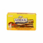 Petingas em Tomate Picante General Lata 90 G