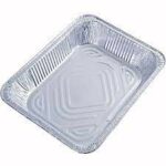 Formas de Alumínio 3500 ml com tampa (mangas de 100 Unidades)