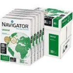 Papel de Fotocópia Navigator A4 80 gramas Universal (5 Resmas)