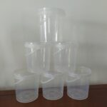 Baldes 1,5 Litros com Tampa e com Asa